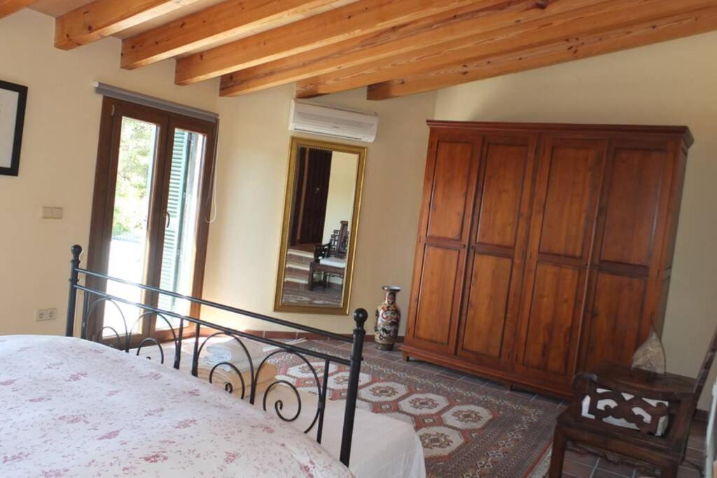 Villa Maria, bonita casa con jardín y piscina privada en Andratx  Exterior foto
