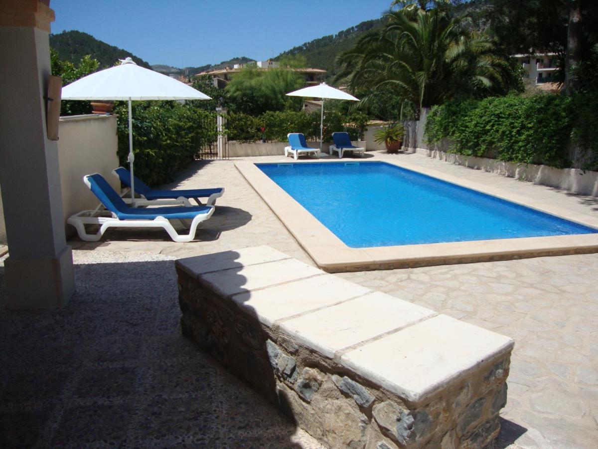 Villa Maria, bonita casa con jardín y piscina privada en Andratx  Exterior foto