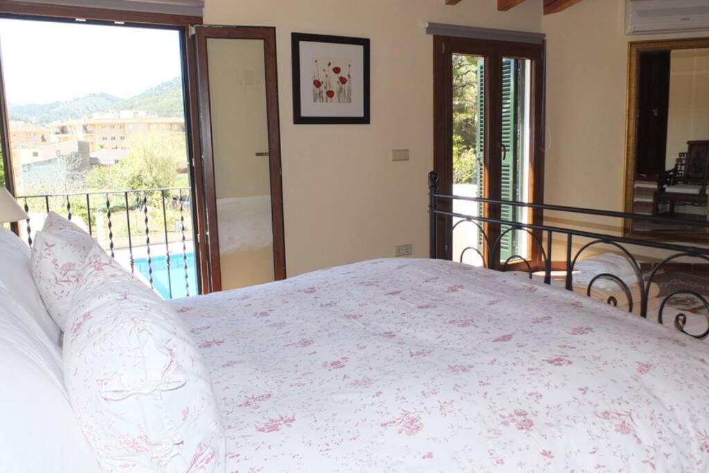 Villa Maria, bonita casa con jardín y piscina privada en Andratx  Exterior foto